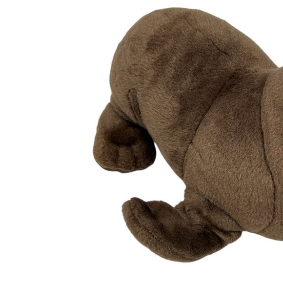 Wild Republic Brown Plush Seal Stuffed Animal Plushie Toy Collectable 10" - Picture 10 of 10
